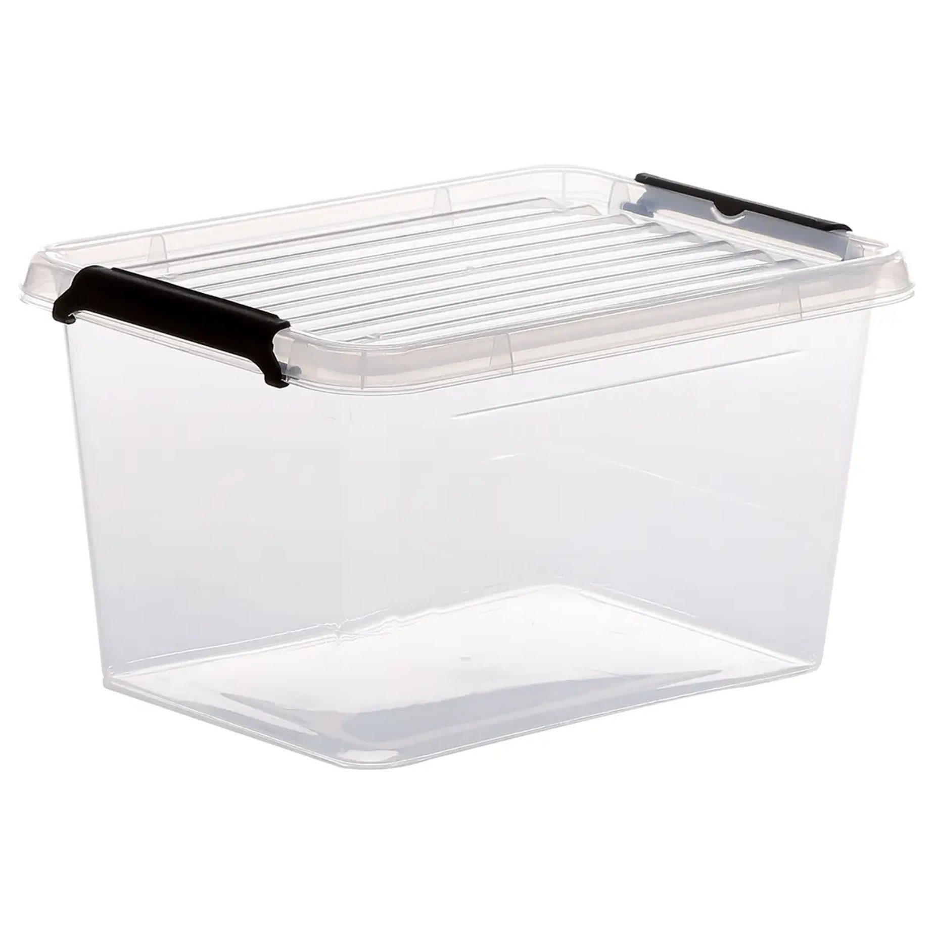 Boîte en plastique transparente 2L Clip N' Box