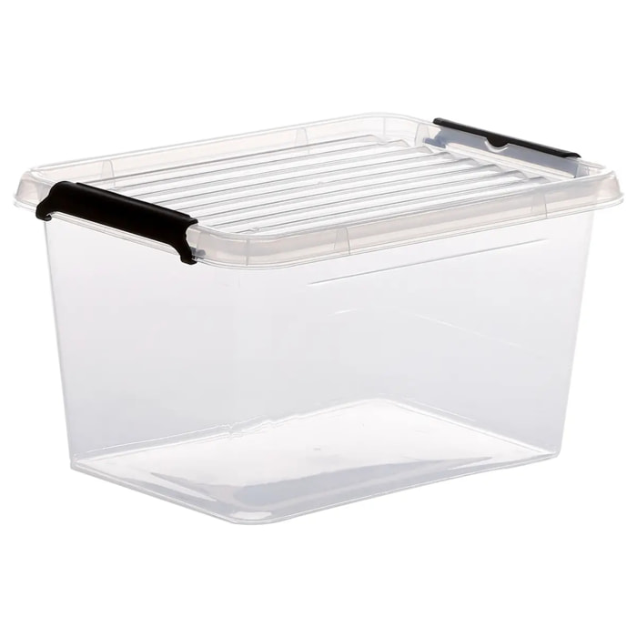 Boîte en plastique transparente 2L Clip N' Box