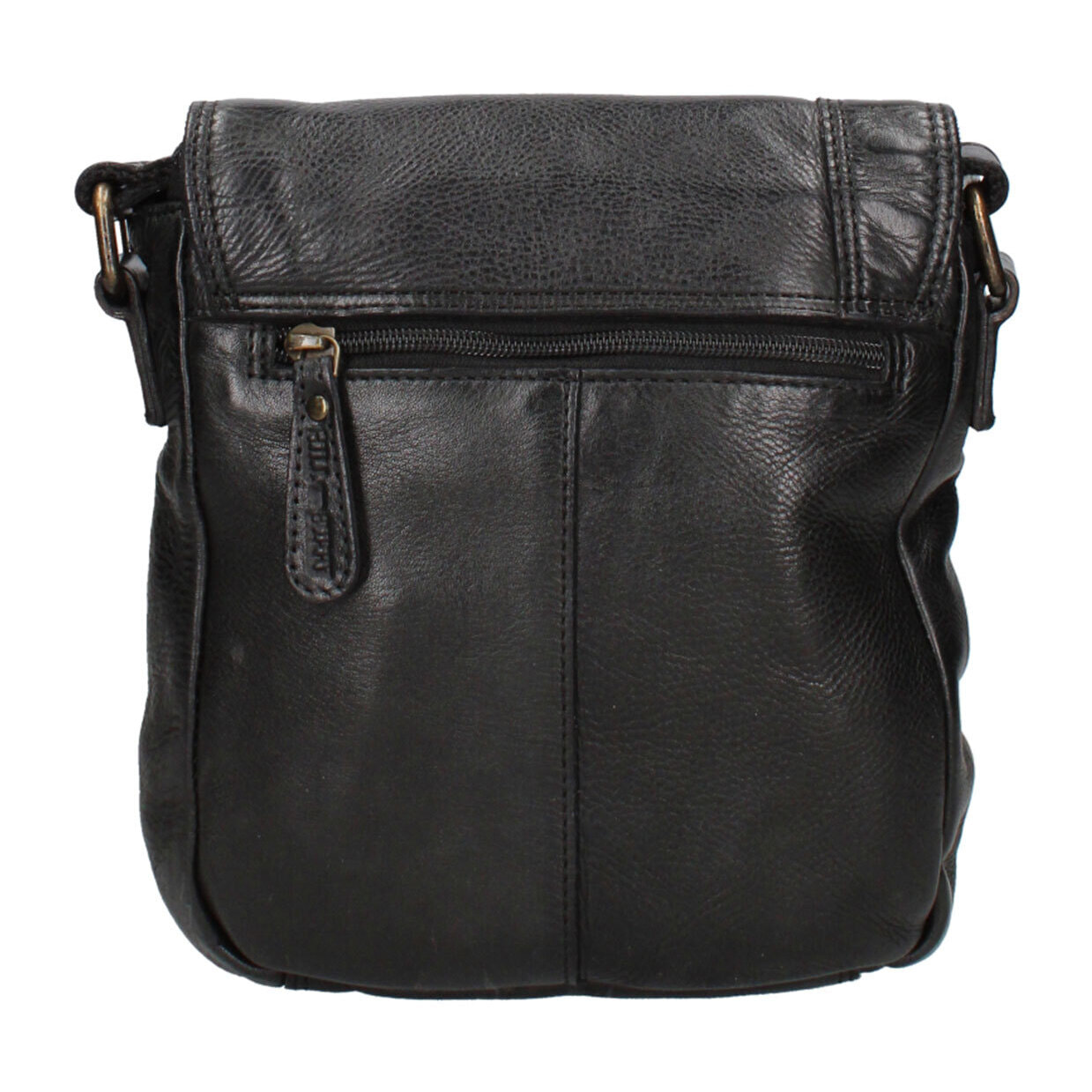 Borsa a tracolla  da uomo In Vera pelle Made in Italy 20x25x6 cm