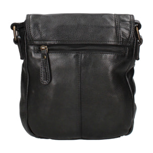 Borsa a tracolla  da uomo In Vera pelle Made in Italy 20x25x6 cm