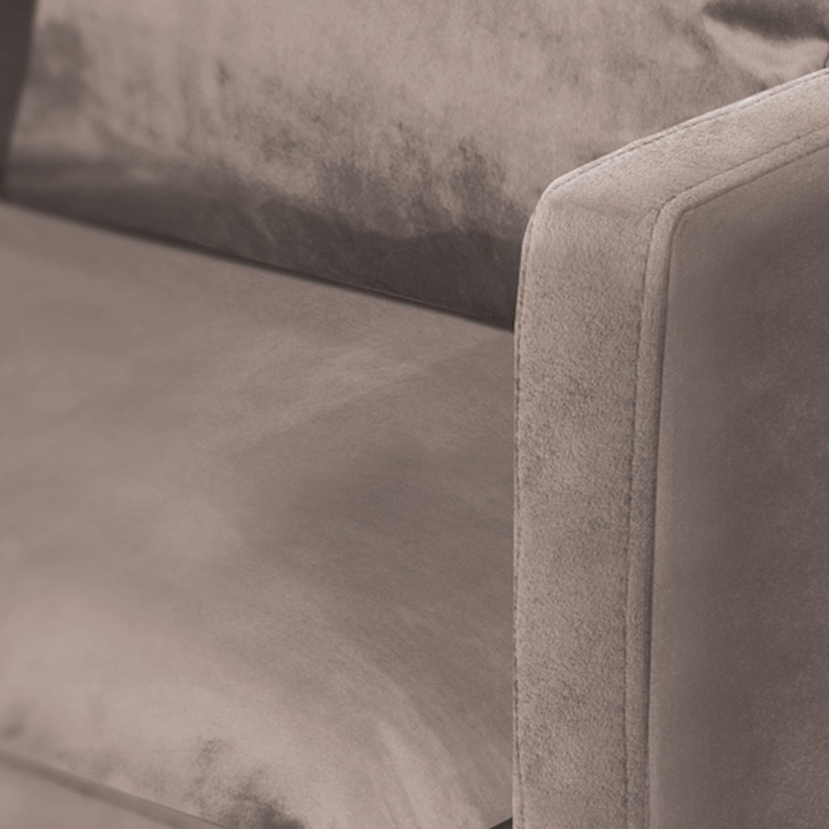 Fauteuil Splendido Velours - 1 Place