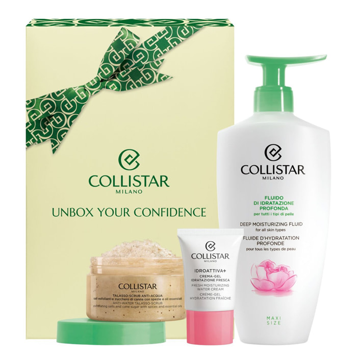 Unbox Your Confidence - Coffret Fluide d’Hydratation Profonde 400ml + 2 Produits