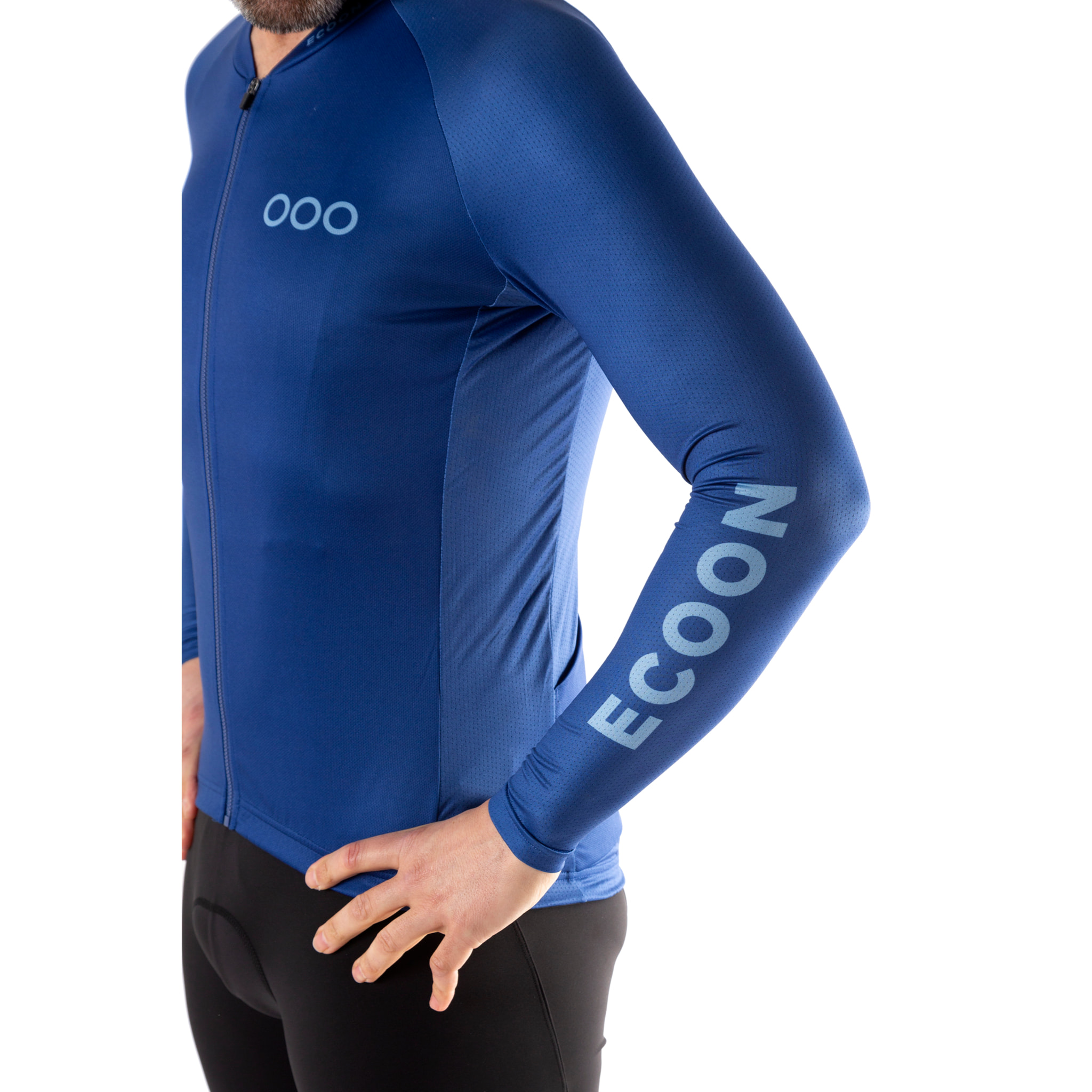 Maillot de manga larga ECOON modelo Tourmalet Men en color Azul