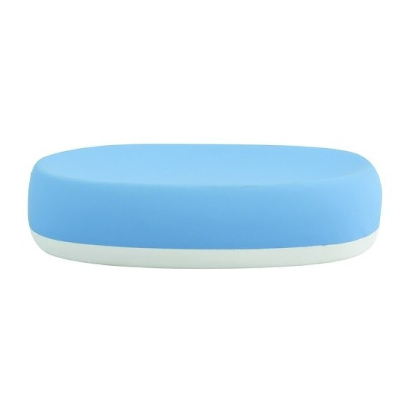 Porte Savon Céramique CAGLIARI Bleu pastel MSV