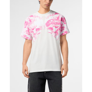 PHILIPP PLEIN Camiseta de cuello redondo y manga corta SKULL
