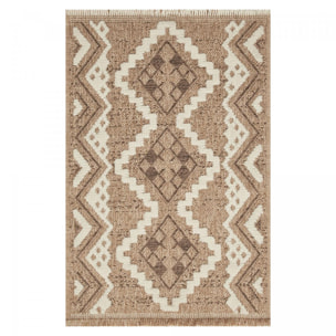 Tapis extérieur tissé kilim rectangle BUTA