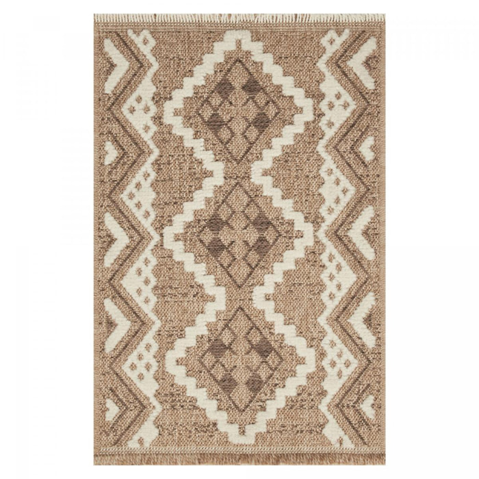 Tapis extérieur tissé kilim rectangle BUTA