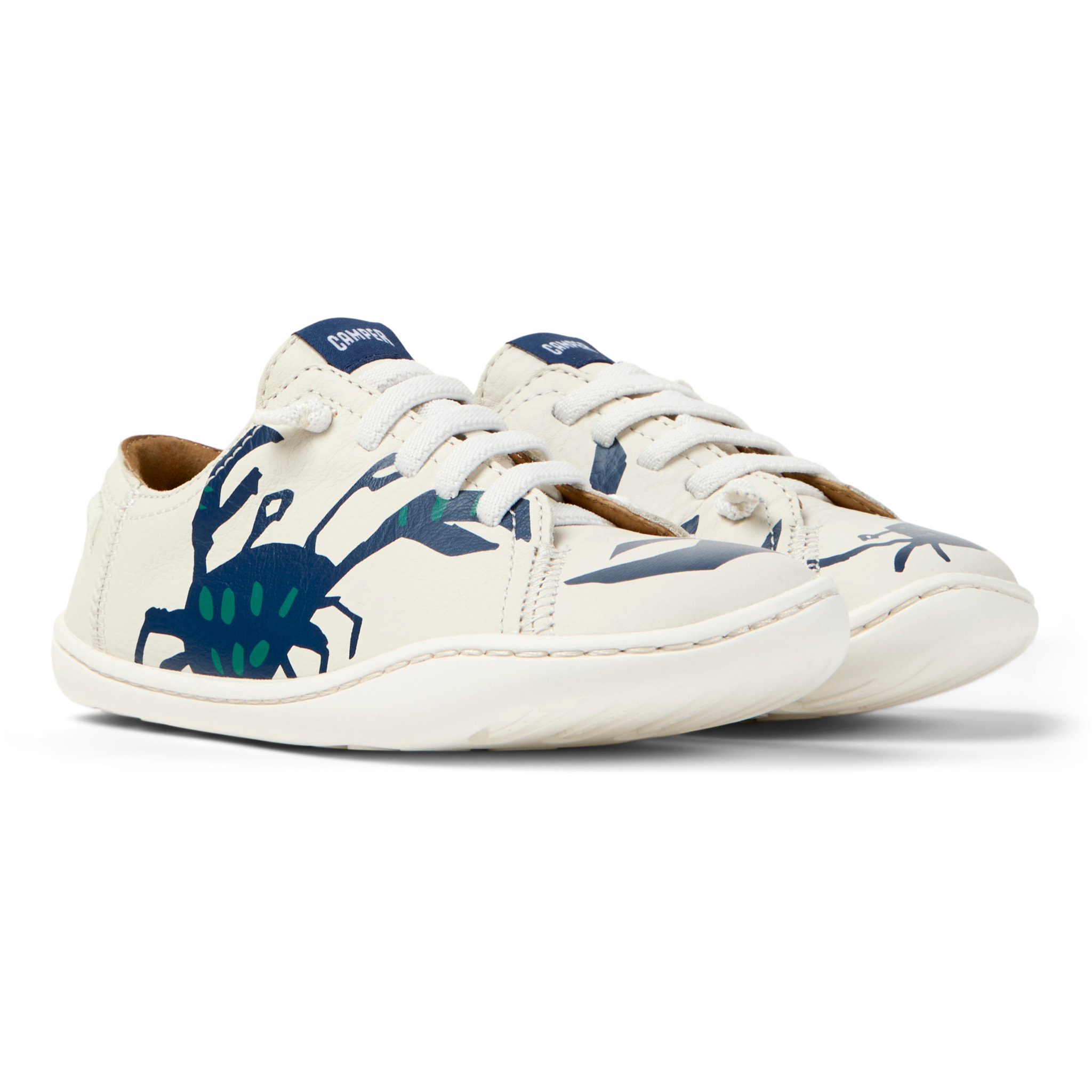 Zapatillas - CAMPER Peu Cami - Blanco - Cuero liso