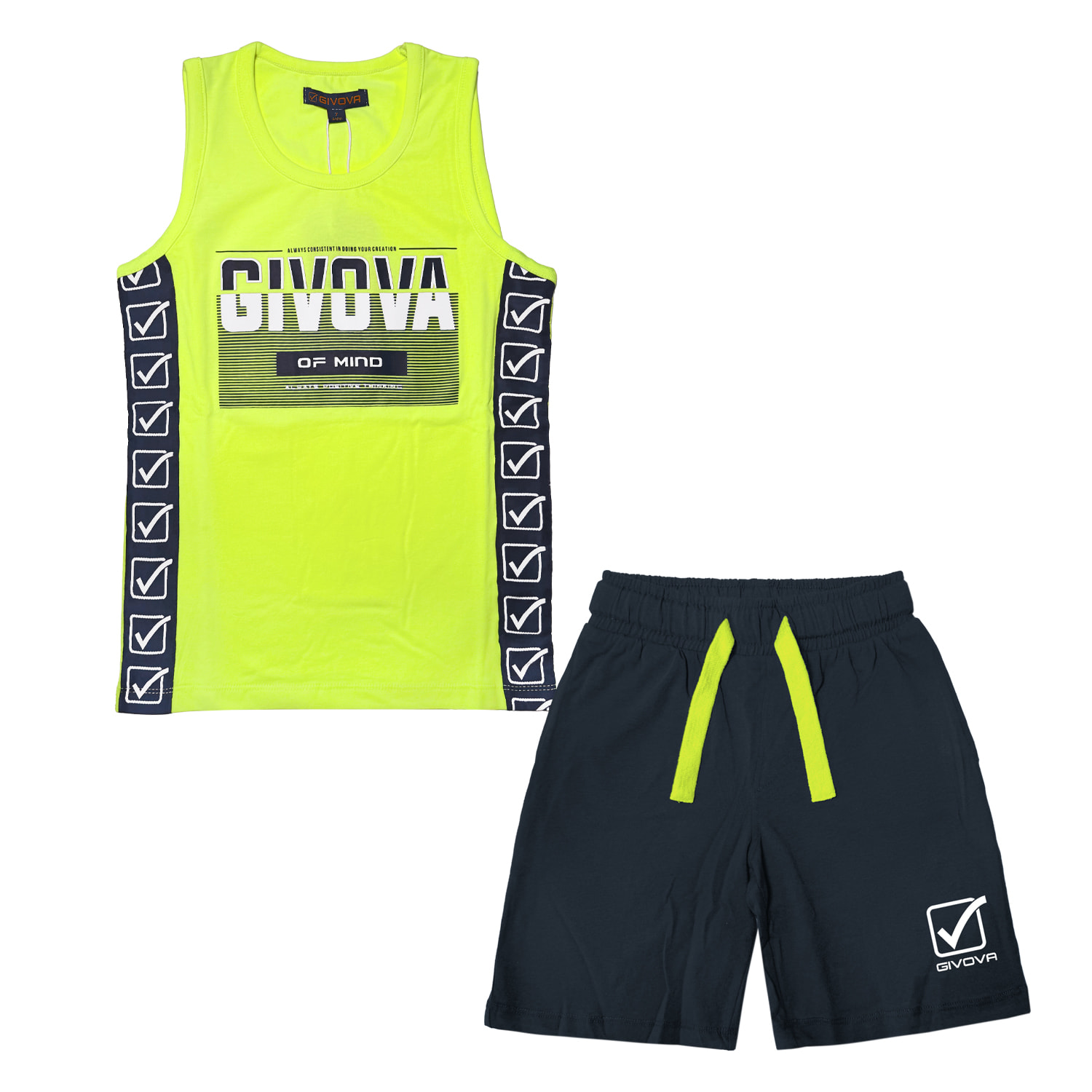 Completo Corto Ragazzo GIVOVA Cotone 8 / 16 Anni