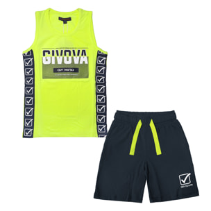 Completo Corto Ragazzo GIVOVA Cotone 8 / 16 Anni