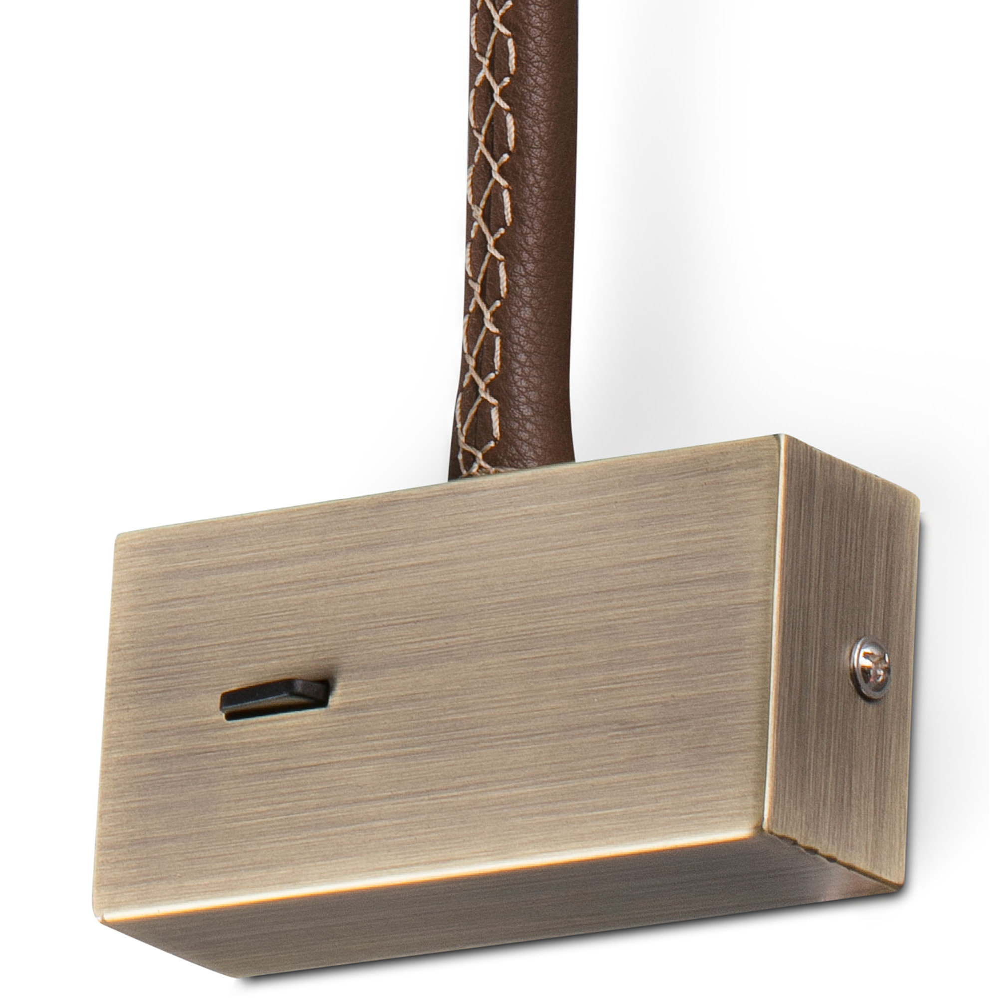 LEAD Lampada da parete lettore bronze