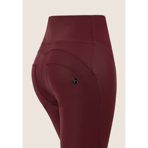 Pantaloni WR.UP® super flare in similpelle lucida