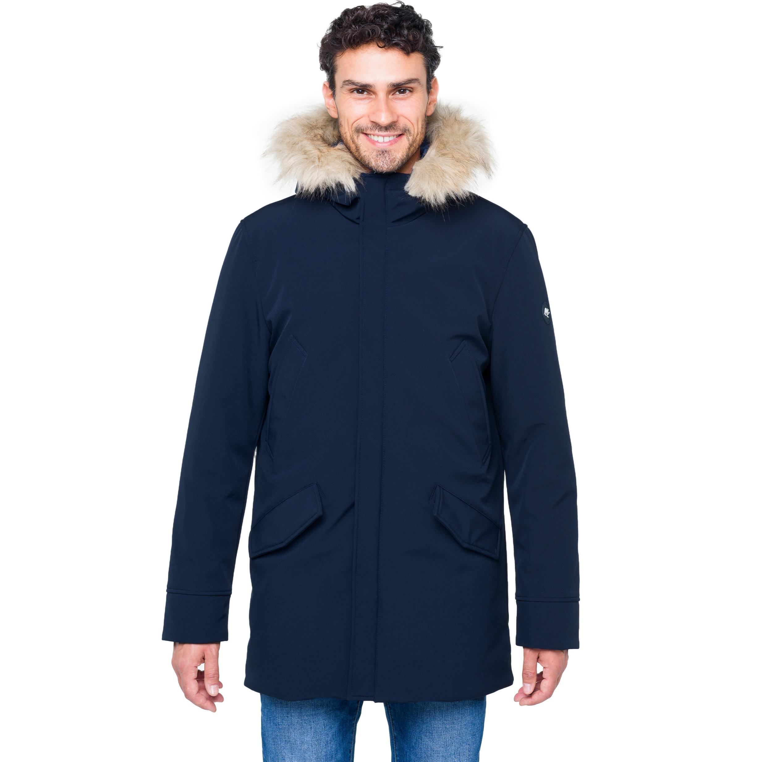 Chaqueta Hot Buttered Revelstoke acolchada con capucha Azul marino