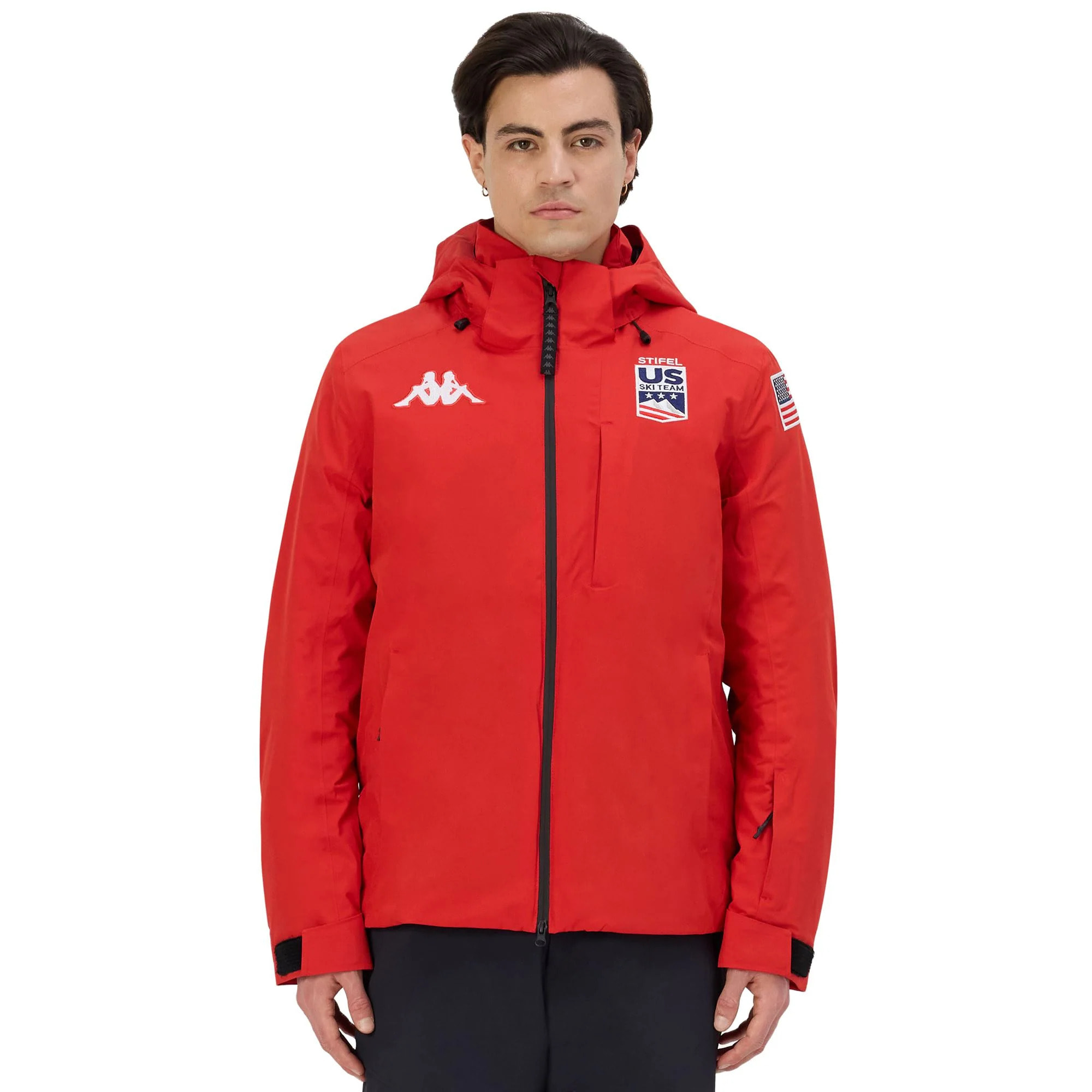 Kappa - Giacche Uomo Rosso - 8Cento 806 Us