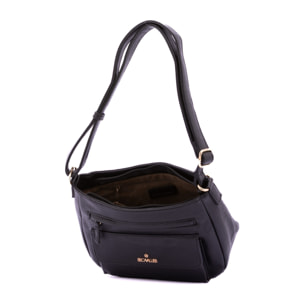 Borsa a spalla da donna - Modello False - Ecopelle - 28.0 x 20.0 x 13.0 cm