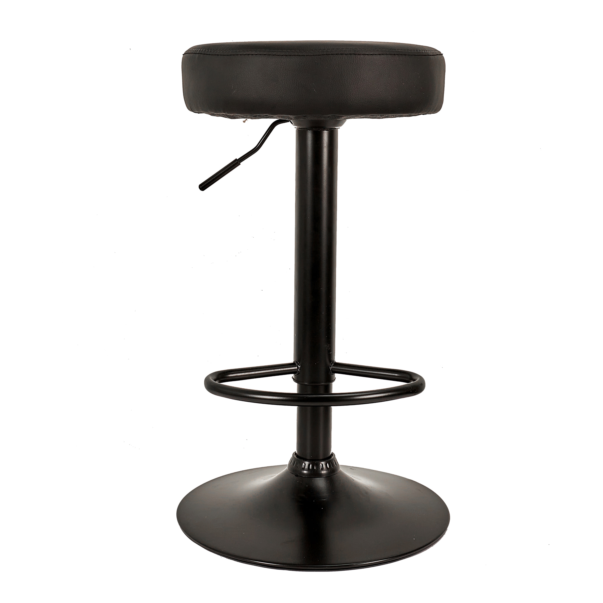 Tabouret De Bar Reglable Mumford Noir - Lot De 2