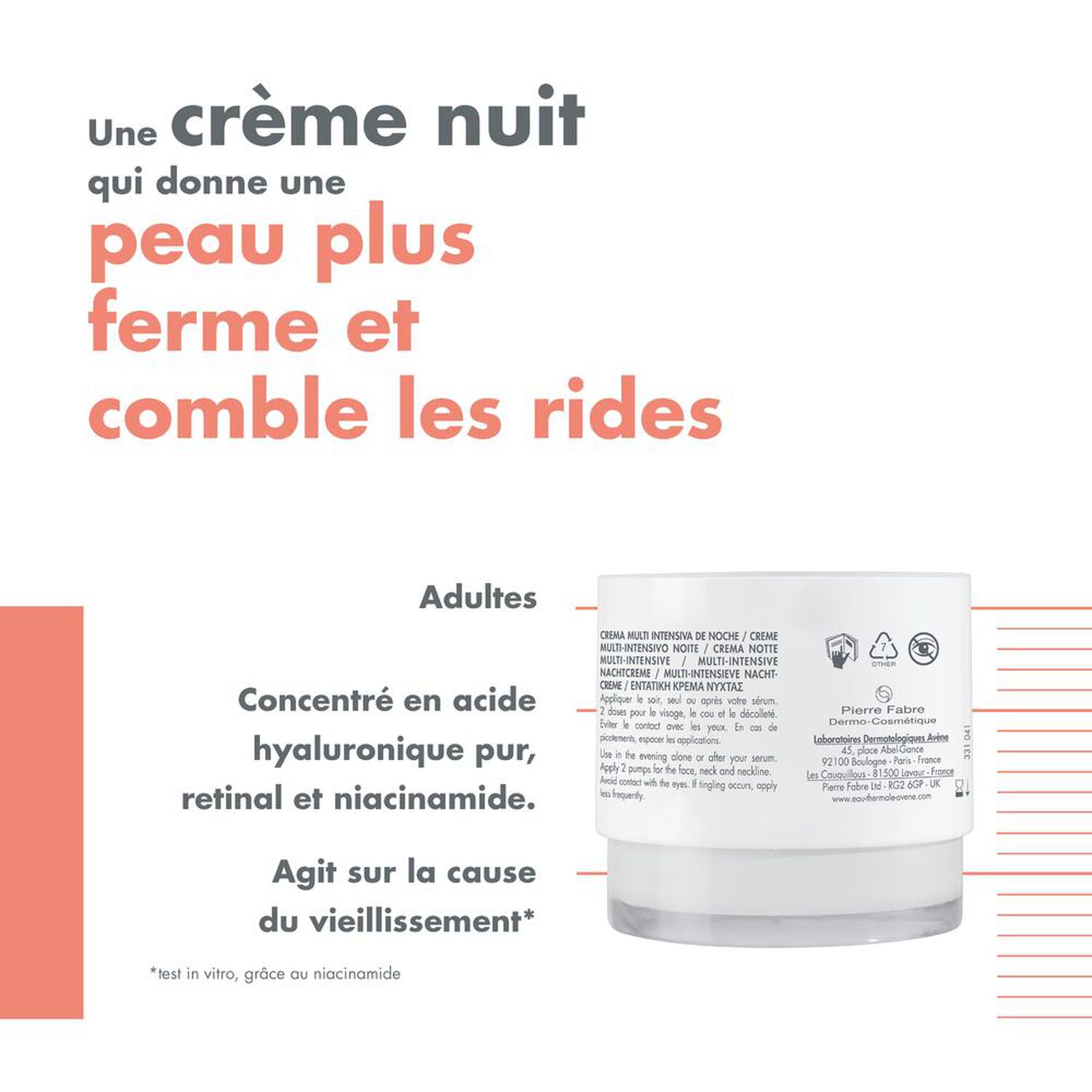 Hyaluron Activ B3 - Crème Multi-Intensive Nuit 40 ml