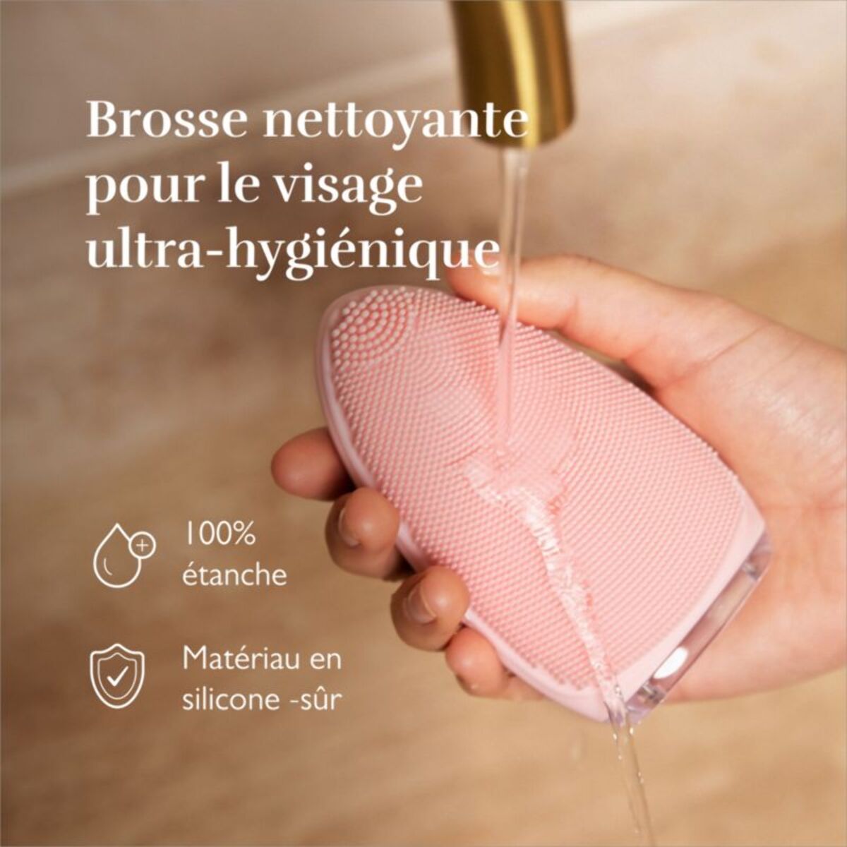 Brosse nettoyante visage SILK'N Bright FB1PE1P001