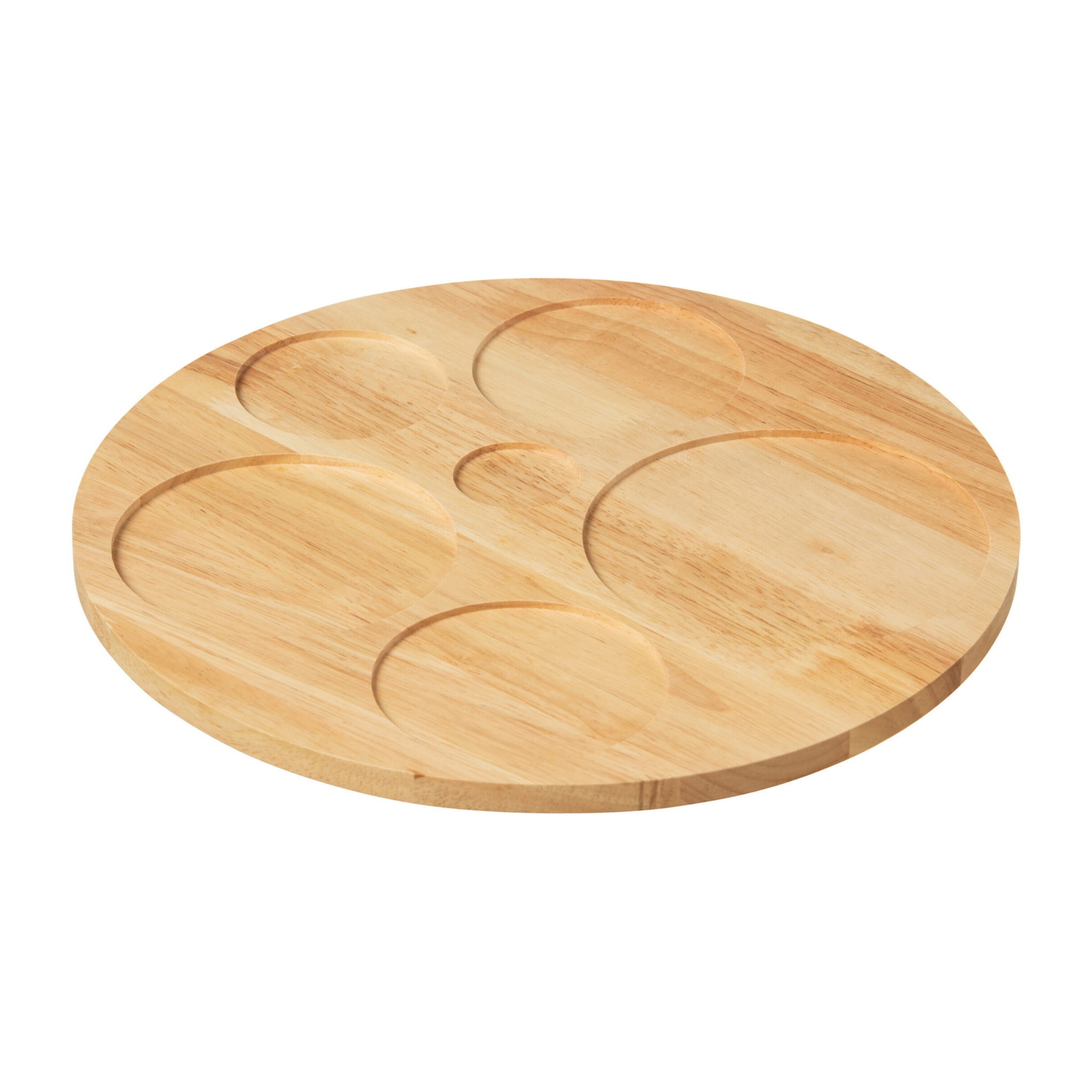 J-Line plat apéro + plateau 6 pièces - bambou/céramique - vert