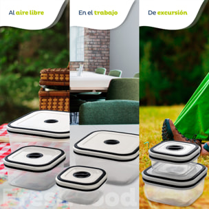 SET 3 sartenes + 4 fiambreras + 3 utensilios San Ignacio