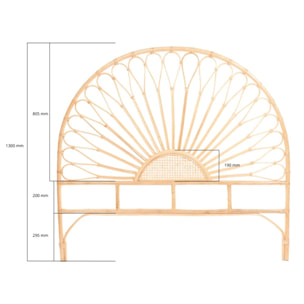Tête de lit rotin CHIARA