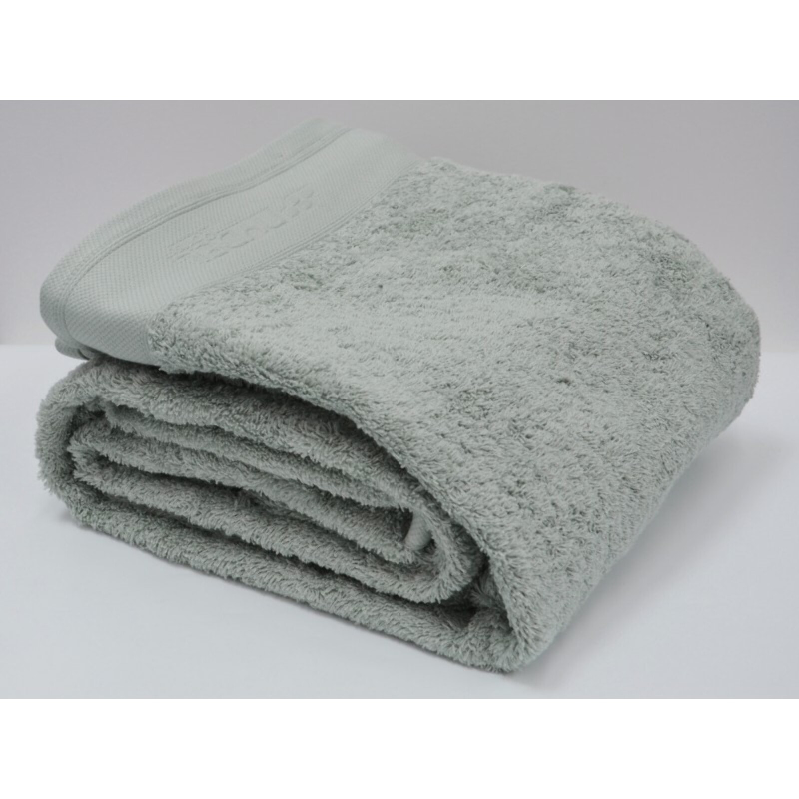 serviette de bain ORGANIC céladon - 100 % coton bio 700 g/môì