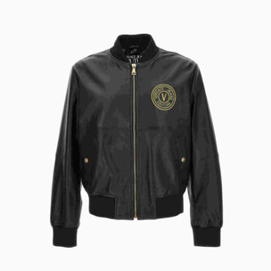 Versace Jeans Couture chaqueta de cuero