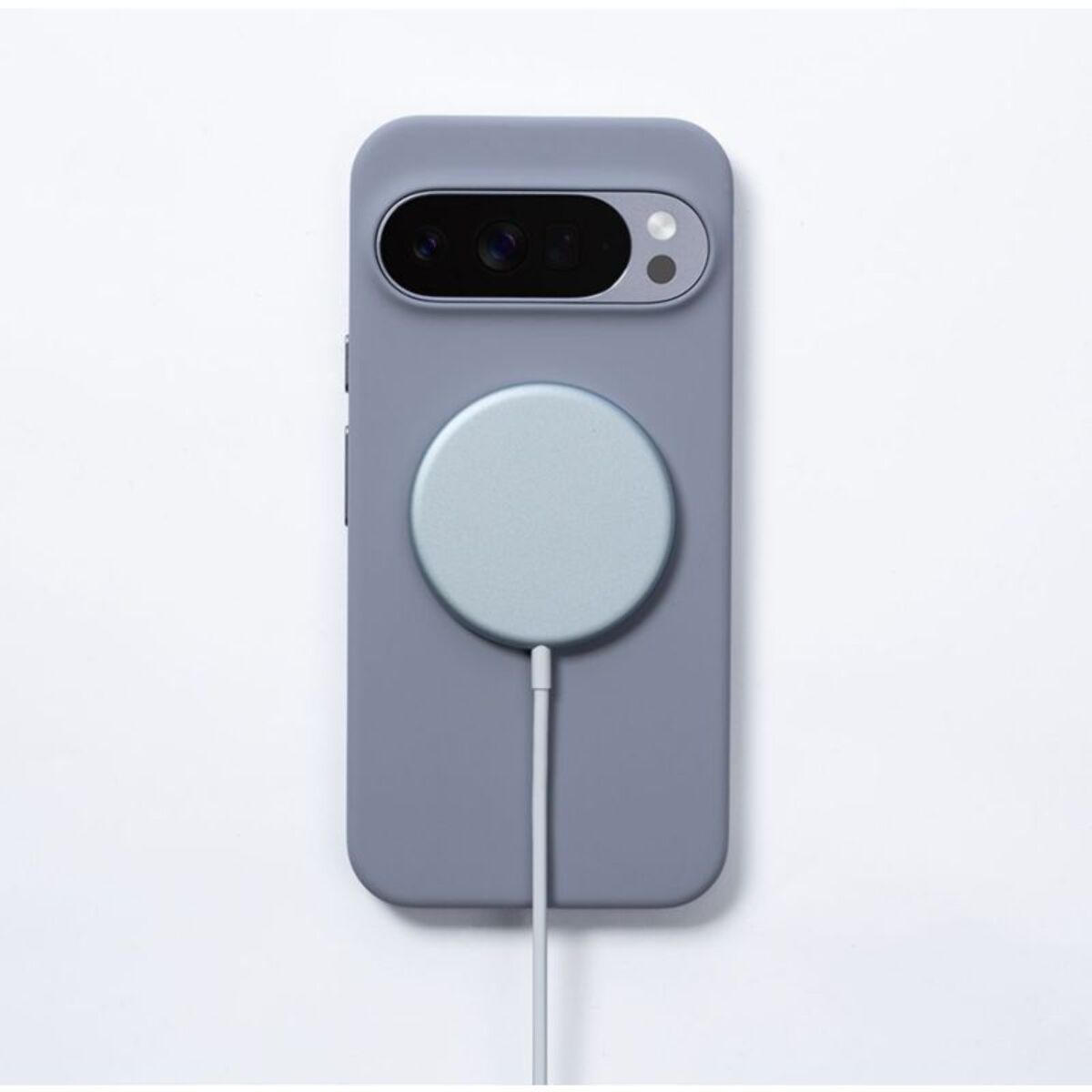 Chargeur induction GOOGLE Qi2 Gris