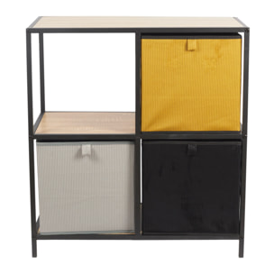 Rangement Modulable 4 Cases Loka
