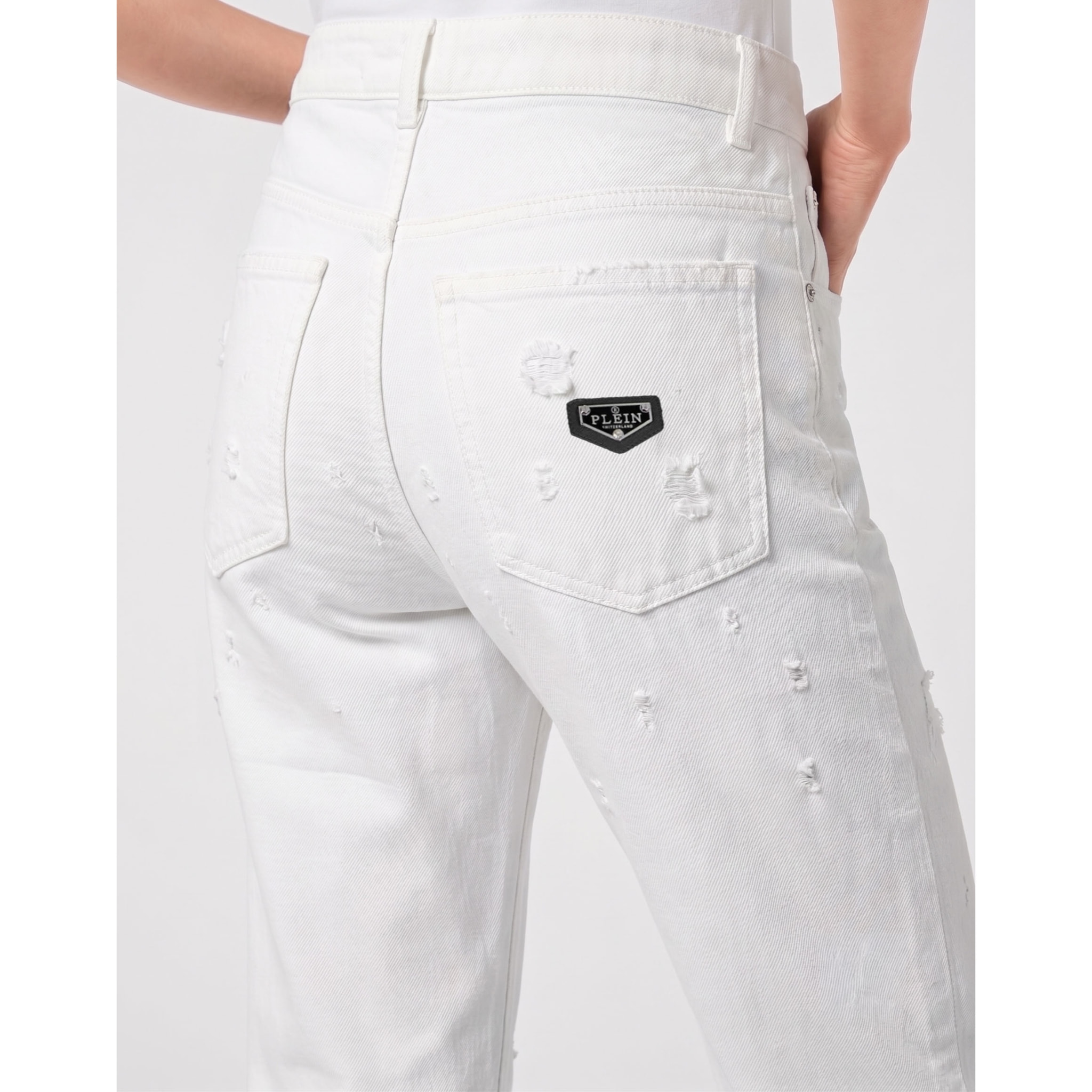 PHILIPP PLEIN Jeans dal taglio dritto