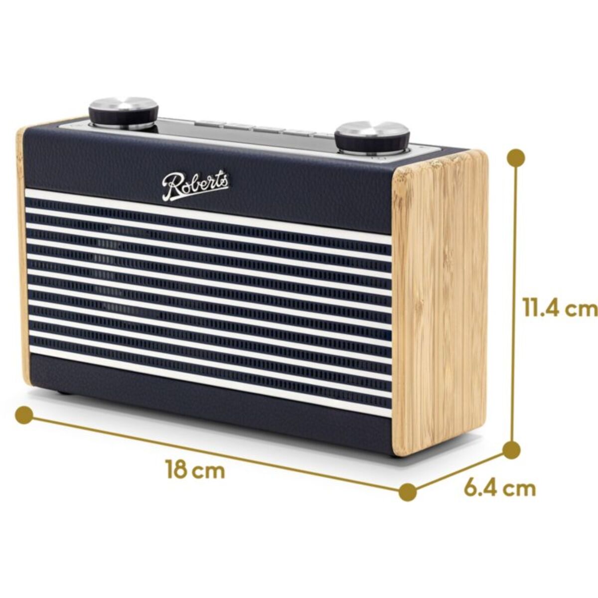 Radio DAB ROBERTS RAMBLER UNO BLEU MARINE