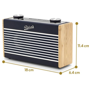 Radio DAB ROBERTS RAMBLER UNO BLEU MARINE