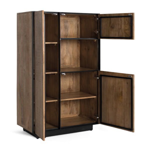 Aparador de Madera de Mango Estilo Industrial Moderno