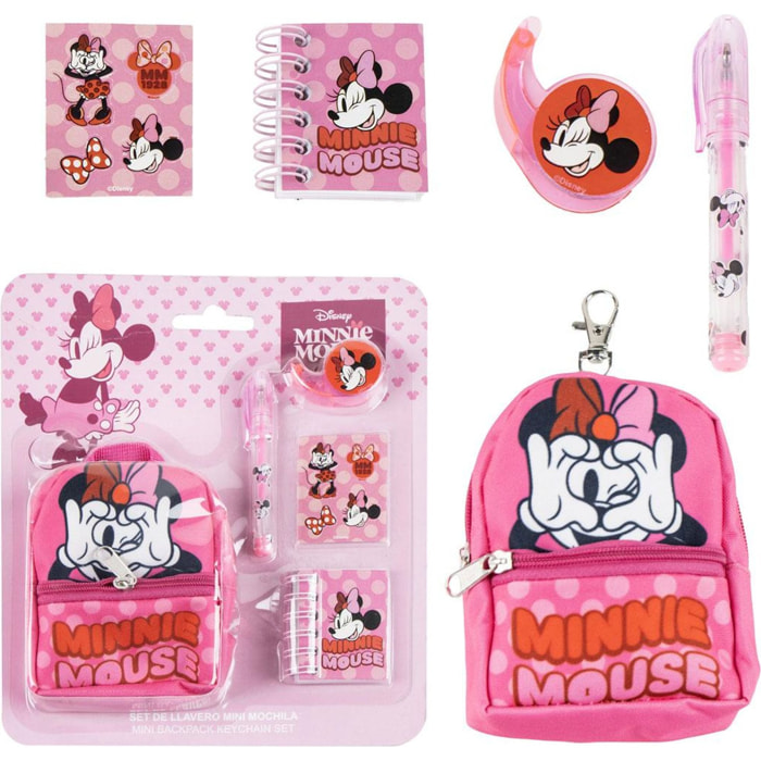 Set De Papelería Minimochila Minnie