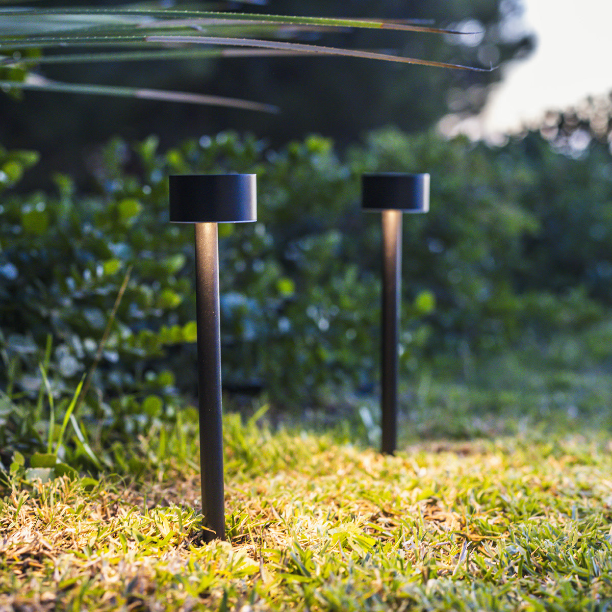 2 Balise solaire à piquer FORTY H30CM