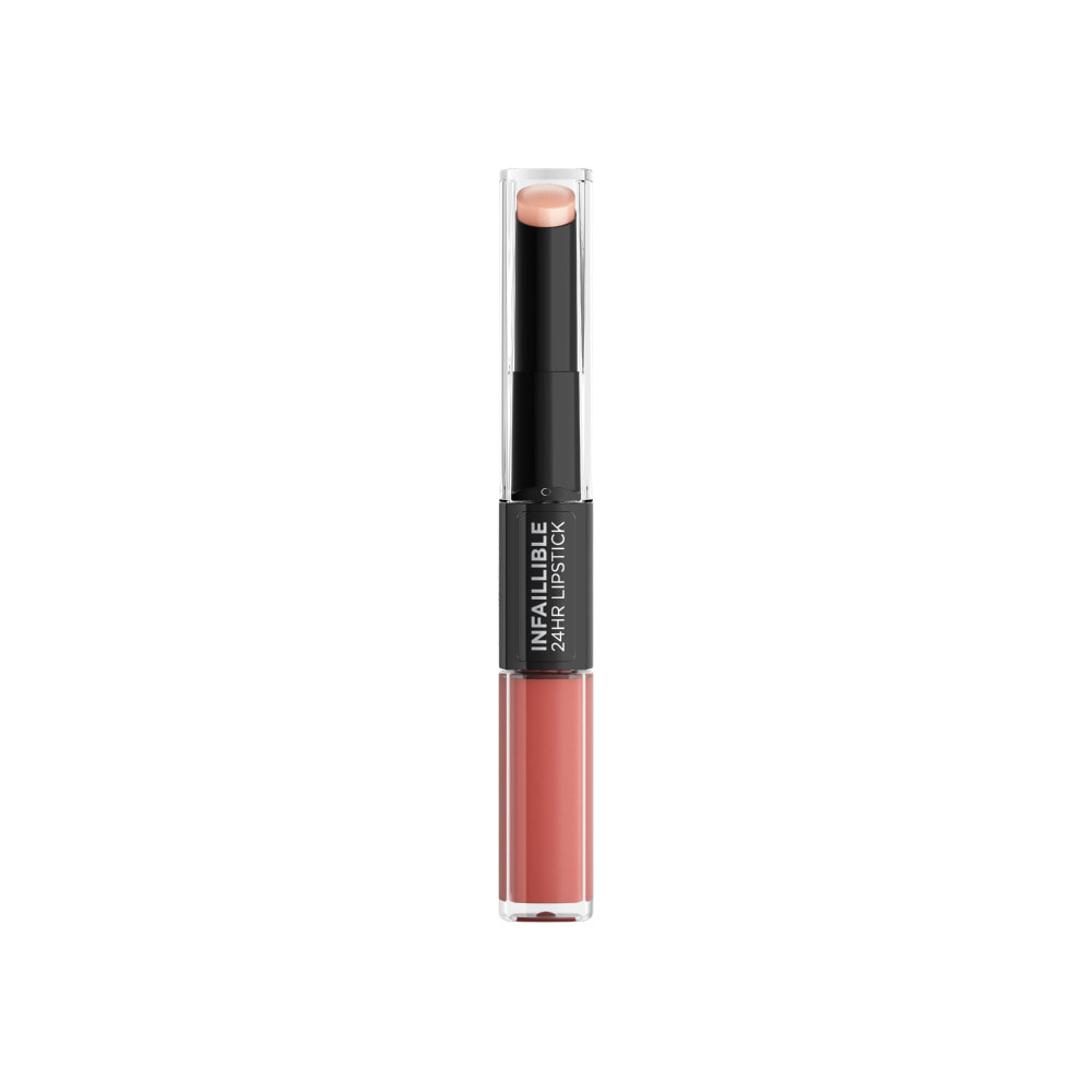 L'Oréal Paris Infaillible Rouge à Lèvres Duo 24H 801 Toujours Toffee