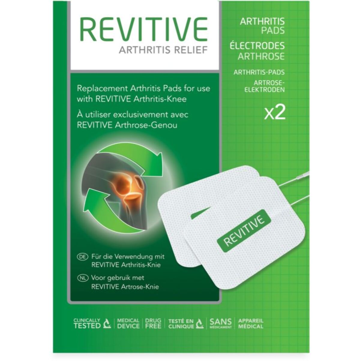 Electrode REVITIVE Arthrose genou