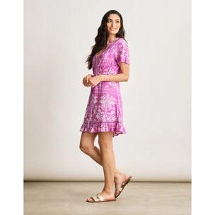 Vestido Corto Lila - Arvione