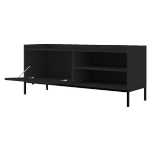 Filipo - meuble TV - 140 cm - Noir