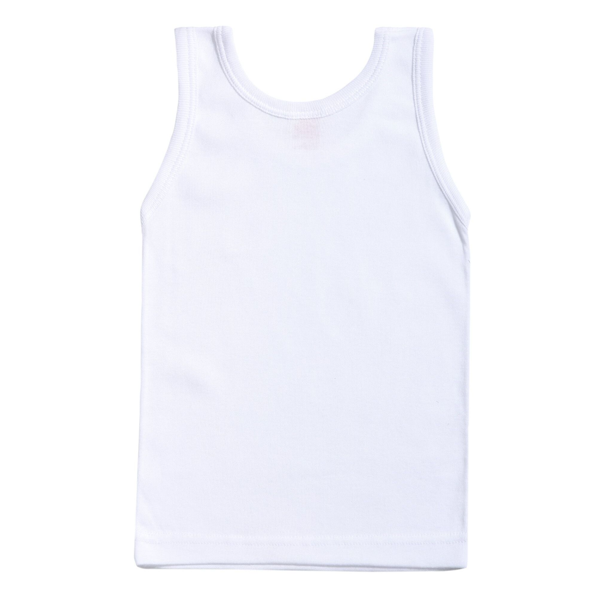 Camiseta Niño Tirante Canale 1X1 Blanco Talla 2