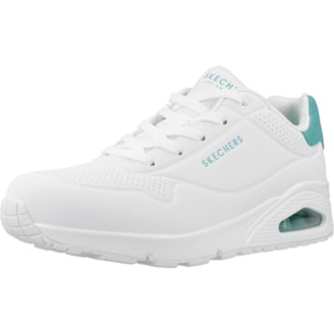 Sneakers De  Mujer 177092s Uno Blanco