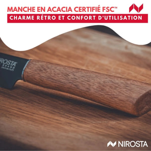 Couteau d’office universel 24 cm Nirosta Flow