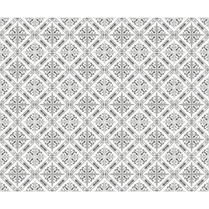 Stickers muraux - Sticker Mural Carrelage adhésif Cuisine Salle de Bain - 30 STICKERS CARRELAGES AZULEJOS LOLA