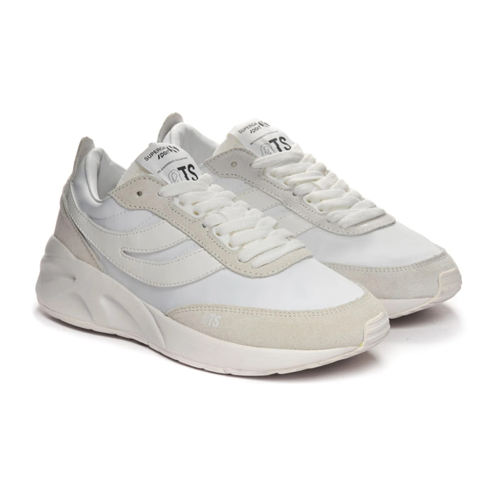 Sneakers Superga Uomo Donna Bianco 4089 TRAINING 9TS SLIM