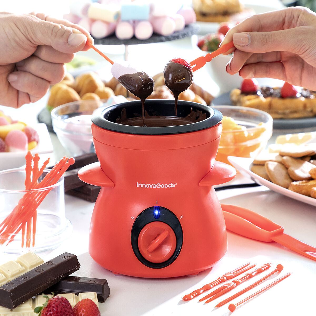 Fondue de Chocolate con Accesorios Fonlat InnovaGoods