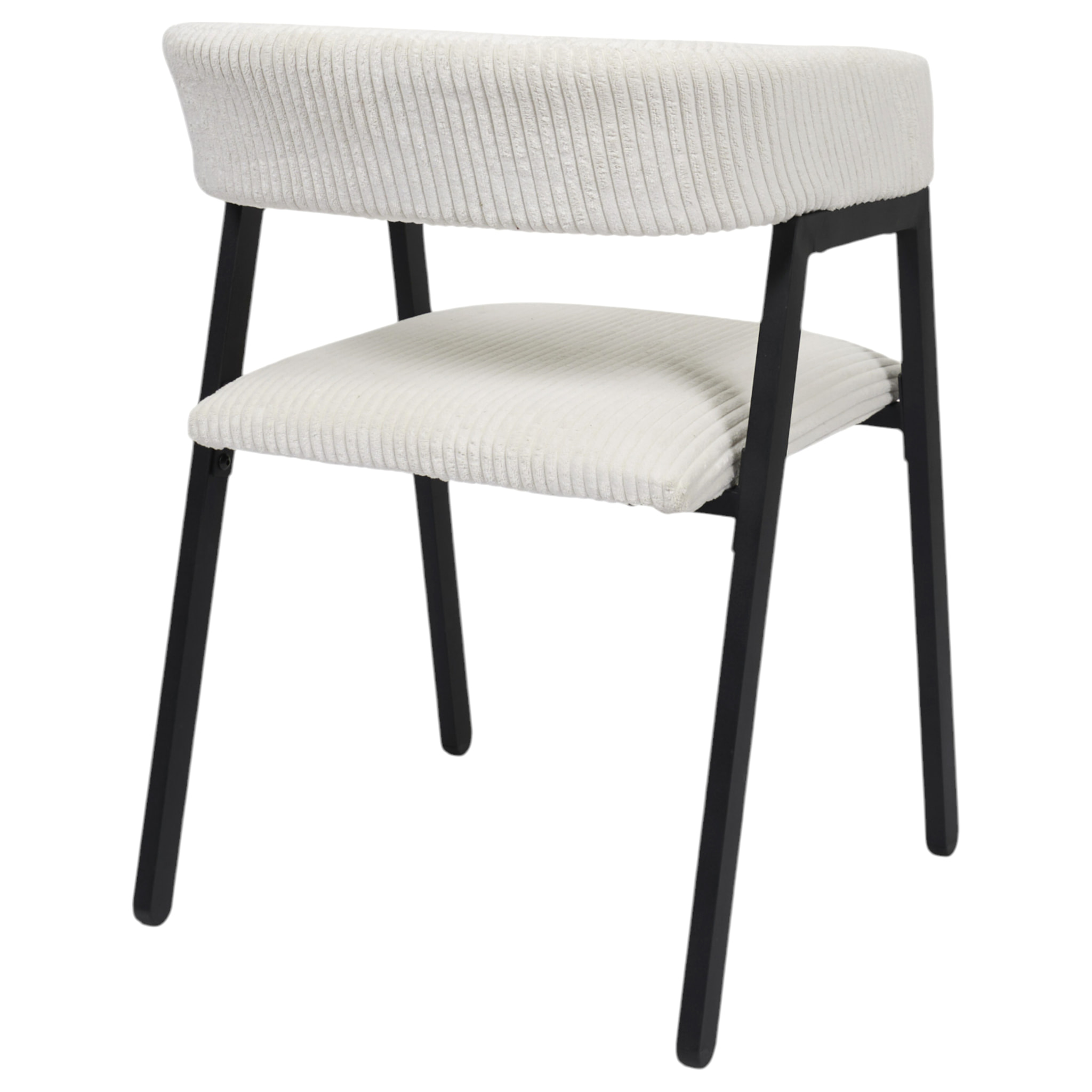 Fauteuil Design Cotele Scott Beige - Lot De 2