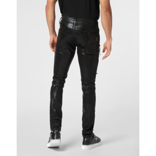 PHILIPP PLEIN Vaqueros de corte recto CAMOUFLAGE