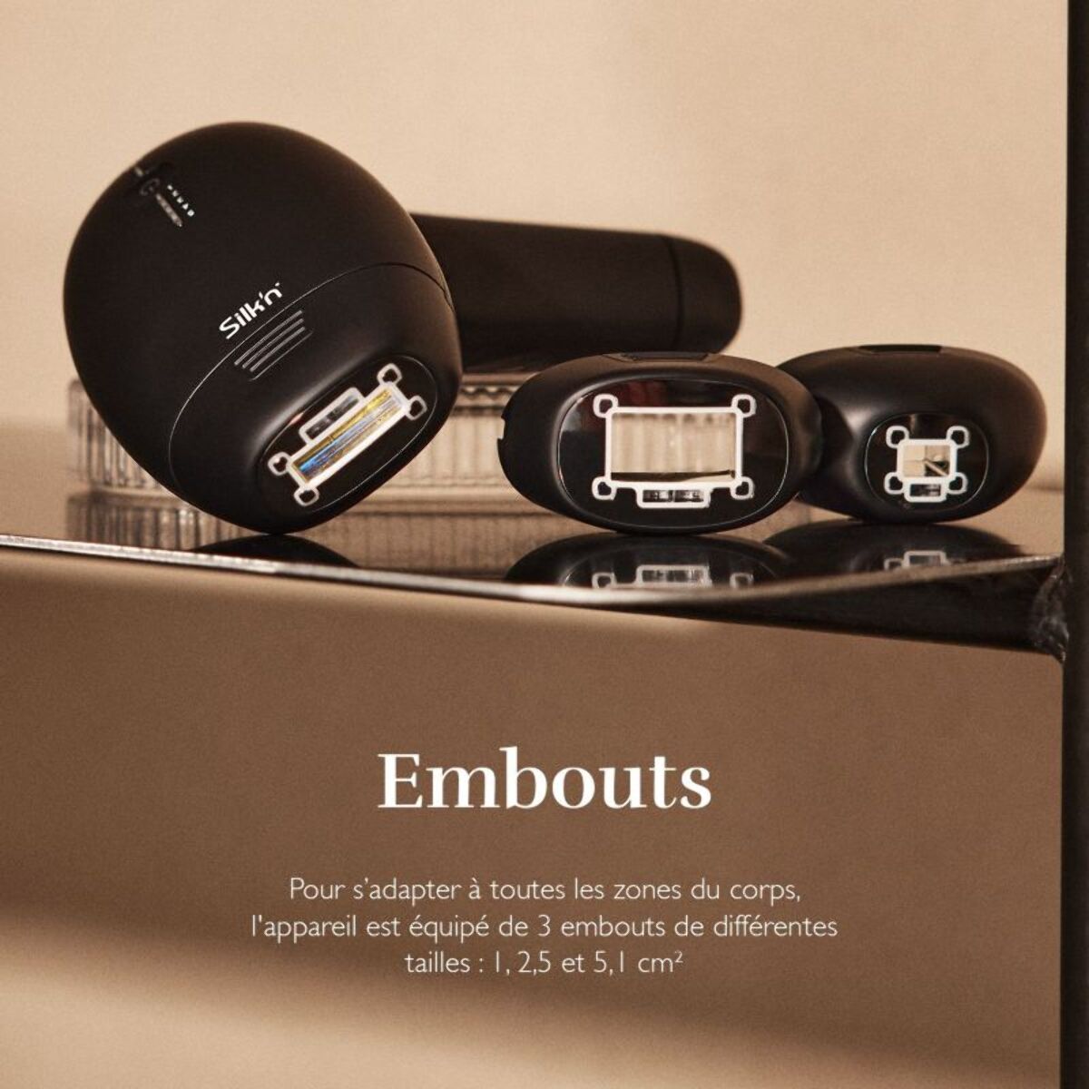 Epilateur lumière pulsée SILK'N 7