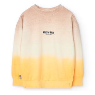 Sweat en molleton teinte  -BCI