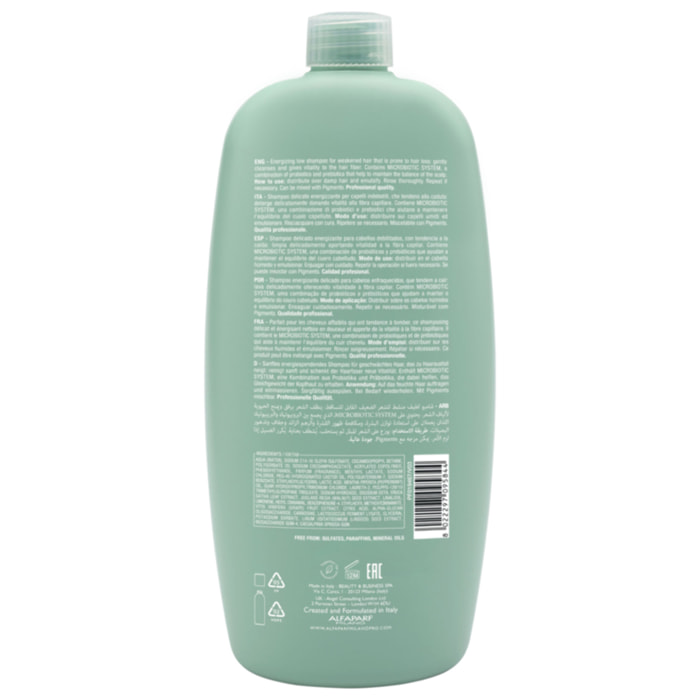 ALFAPARF MILANO Semi Di Lino Energizing Low Shampoo 1000ml